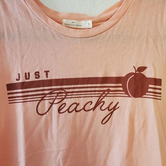 Just peachy raw edge mussel tank - Picture 5 of 12